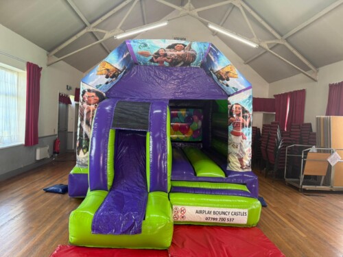 Moana with slide